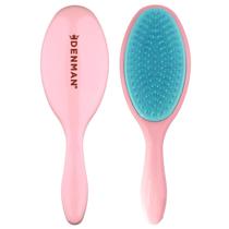 Escova de cabelo Denman Wet Detangler D95 para todos os tipos de cabelo - rosa