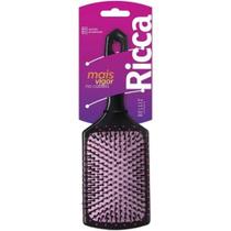 Escova De Cabelo Desembaraça Raquete Grande Original - Ricca