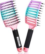 Escova de cabelo desembaraçante KTKUDY Wet & Dry Tangle Free para todos