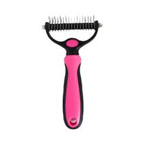 Escova De Cabelo Dupla Face Para Remoção De Pelos De Cães E Gatos, Ferramenta De Beleza Para Animais