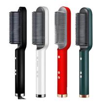 Escova De Cabelo Elétrica & Pente Alisador de Cabelo e Barba Hair Straightener (Bivolt - 45 W)