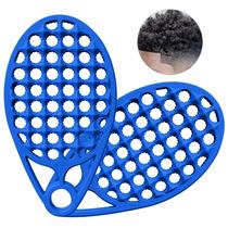 Escova de cabelo encaracolado de silicone KOUPA Magic Twist Curl Comb x2 Blue