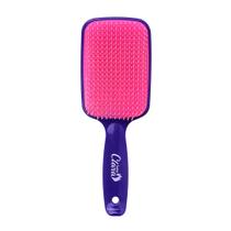 Escova De Cabelo Flex Color Com Cerdas Flexíveis Roxa e Pink Escova De Cabelo Flex Color Com Cerdas Flexíveis Roxa e Pink