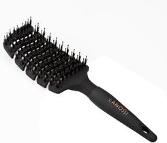 Escova de Cabelo Flex Ventilada Preta - Lanossi