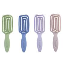 Escova De Cabelo Flexível Inca Anti-Frizz Mega Hair Profissional Cores Dompel