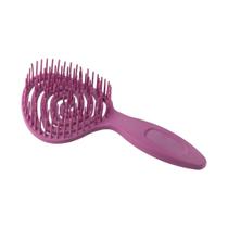 Escova De Cabelo Flexível Pirulito Com Cheirinho Uva Profissional Dompel