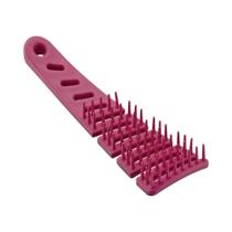 Escova De Cabelo Flexível Sissi Rosa Profissional Dompel