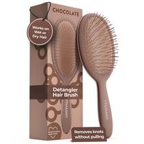 Escova de cabelo FRAMAR Chocolate Hair Detangler para mulheres Escova de cabelo FRAMAR Chocolate Hair Detangler para mulheres