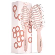 Escova de cabelo FRAMAR Vented Pink Flex Brush para mulheres Escova de cabelo FRAMAR Vented Pink Flex Brush para mulheres