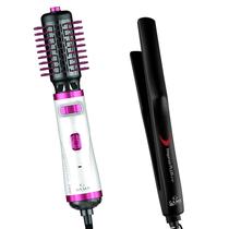 Escova De Cabelo Gama Italy Profissional Rotativa 1100w Secadora Alisadora Rosa Bivolt Prancha Cerâmica 210ºc Escova De Cabelo Gama Italy Profissional Rotativa 1100w Secadora Alisadora Rosa Bivolt Prancha Cerâmica 210ºc