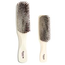 Escova de cabelo Giorgio Gentle Detangler com cerdas de comprimento duplo Escova de cabelo Giorgio Gentle Detangler com cerdas de comprimento duplo