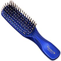 Escova de Cabelo GIORGIO Mini Desembaraçadora Massageadora do Couro Cabeludo Azul Escova de Cabelo GIORGIO Mini Desembaraçadora Massageadora do Couro Cabeludo Azul