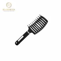 Escova de Cabelo Hairtrues Vazada Curva Leve e Ergonômica