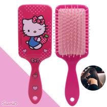 Escova de Cabelo Hello Kitty Desembaraçar Beleza Escova de Cabelo Hello Kitty Desembaraçar Beleza