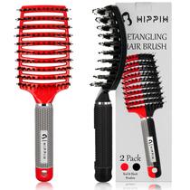 Escova de cabelo HIPPIH Voremy Magical Brush Detangler, pacote com 2