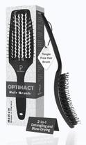 Escova de cabelo INATEKPRO Escova de cerdas de Javali Curvada Ventilada Preta Escova de cabelo INATEKPRO Escova de cerdas de Javali Curvada Ventilada Preta