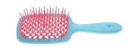 Escova de Cabelo Jäneke Bicolor Superbrush Azul Rosa Escova de Cabelo Jäneke Bicolor Superbrush Azul Rosa