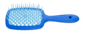 Escova de Cabelo Jäneke Neon Superbrush Azul Unissex Escova de Cabelo Jäneke Neon Superbrush Azul Unissex
