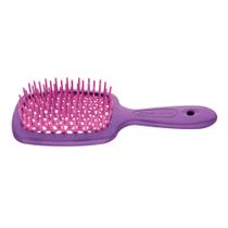 Escova de Cabelo Jäneke Superbrush Rosa e Roxa Desembaraçante Escova de Cabelo Jäneke Superbrush Rosa e Roxa Desembaraçante