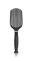 Escova de cabelo KaReCo Tangle Buster para todos os tipos de cabelo preta Escova de cabelo KaReCo Tangle Buster para todos os tipos de cabelo preta