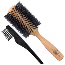 Escova de cabelo Kent LBR3 Beechwood Boar Bristle Spiral