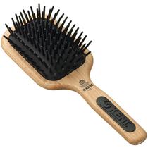 Escova de Cabelo Kent PF19 Beechwood - Escova Paddle de Madeira com Almofada