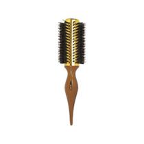 Escova De Cabelo Madeira Ricca Metal Point 25 Escova De Cabelo Madeira Ricca Metal Point 25