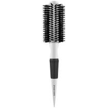Escova De Cabelo Marco Boni Profissional Termica Aluminio Cerdas Duplas Nylon Naturais Branca 55mm