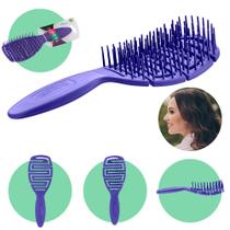 Escova De Cabelo Maya Dompel Anti Frizz e Anti Estática Flexível Roxa Escova De Cabelo Maya Dompel Anti Frizz e Anti Estática Flexível Roxa