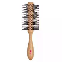 Escova de Cabelo Meia Lua Pinos Nylon Ricca