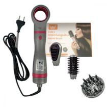 Escova De Cabelo Modeladora e Alisadora de Ar Quente 4 Em 1 / 110V Altomex DJ-044