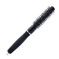 Escova de Cabelo Nano Technology Preta 30mm Profissional Redonda Anti-Frizz para Secagem Rápida e Brilho nos Fios