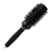 Escova de Cabelo Nano Technology Preta 60mm Profissional Redonda Anti-Frizz para Secagem Rápida e Brilho nos Fios Escova de Cabelo Nano Technology Preta 60mm Profissional Redonda Anti-Frizz para Secagem Rápida e Brilho nos Fios