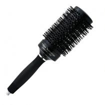 Escova de Cabelo Nano Technology Preta 70mm Profissional Redonda Anti-Frizz para Secagem Rápida e Brilho nos Fios Escova de Cabelo Nano Technology Preta 70mm Profissional Redonda Anti-Frizz para Secagem Rápida e Brilho nos Fios