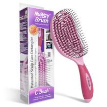 Escova de cabelo NuWay 4Hair C Brush Professional Curved Vented