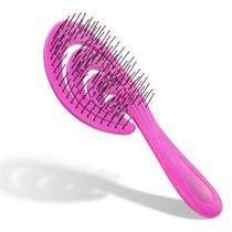 Escova de Cabelo Orgânica Ninabella para Desembaraçar Cabelos Cacheados e Molhados