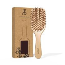 Escova de cabelo ORW OREN'S Premium Bamboo Paddle para crescimento de cabelo Escova de cabelo ORW OREN'S Premium Bamboo Paddle para crescimento de cabelo