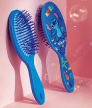 Escova de Cabelo Oval Stitch Azul Infantil - Condor