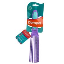 Escova de Cabelo para Cabelos Cacheados Desembaraçadora Caracol Cor Violeta - Dompel