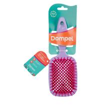 Escova de Cabelo Profissional FAVO RETA para Cachos e Definidora Cor Violeta - Dompel