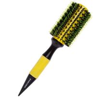 Escova De Cabelo Profissional Marco Boni Térmica Em Cerâmica Com Cerdas Duplas De Javali 64mm