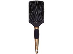 Escova de Cabelo Profissional Raquete Belliz - Black e Gold