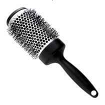 escova de cabelo profissional termica vazada metalizada escobel 54mm