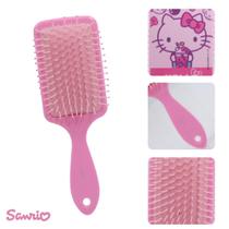 Escova De Cabelo Raquete Flex Hello Kitty Sanrio Escova De Cabelo Raquete Flex Hello Kitty Sanrio