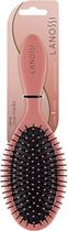 Escova de Cabelo Raquete Oval Soft Lanossi Beauty & Care Desembaraço Suave, Preto e Rosé Escova de Cabelo Raquete Oval Soft Lanossi Beauty & Care Desembaraço Suave, Preto e Rosé