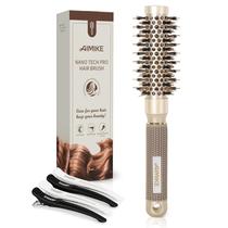 Escova de cabelo redonda AIMIKE Nano Thermal Ceramic Ionic 25mm