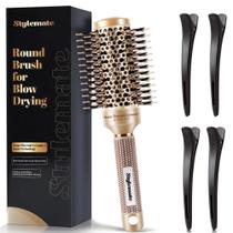 Escova de cabelo redonda STYLEMATE Nano Thermal Ceramic Ionic 3,3 cm Escova de cabelo redonda STYLEMATE Nano Thermal Ceramic Ionic 3,3 cm