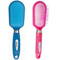 Escova De Cabelo Ricca Crystal Retangular Com Almofada 170 Escova De Cabelo Ricca Crystal Retangular Com Almofada 170