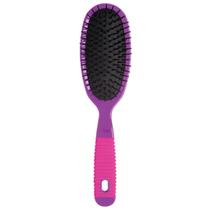 Escova De Cabelo Ricca Oval Grande Pink & Purple 2415 Escova De Cabelo Ricca Oval Grande Pink & Purple 2415