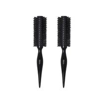 Escova De Cabelo Ricca Ref 1397 Black Porcupine 23-Kit C/2Un